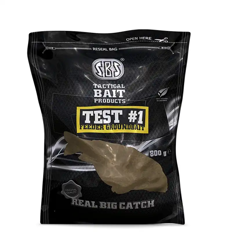 SBS Test 1 Feeder Groundbait 800g Korting