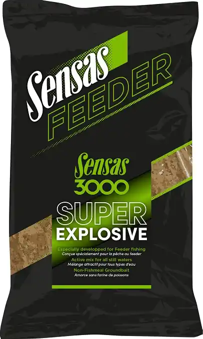 Sensas Etetőanyag 3000 Feeder Super Explosive 1kg Op = Op