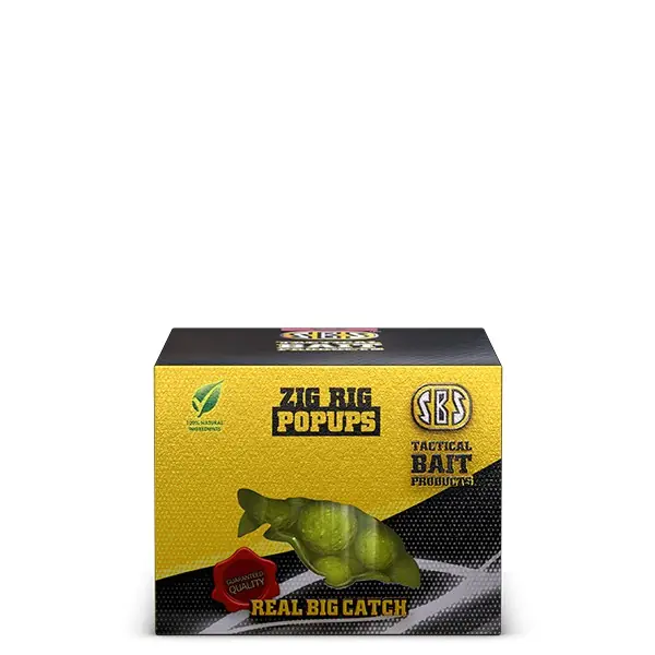 SBS Zig Rig Pop Ups Ananász 10 mm 30 G Dagaanbieding