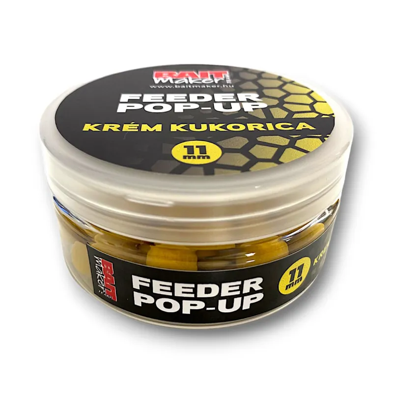 Rechtstreeks Van De Fabrikant BAIT MAKER Feeder Pop Up 11 mm Krém Kukorica 25 g