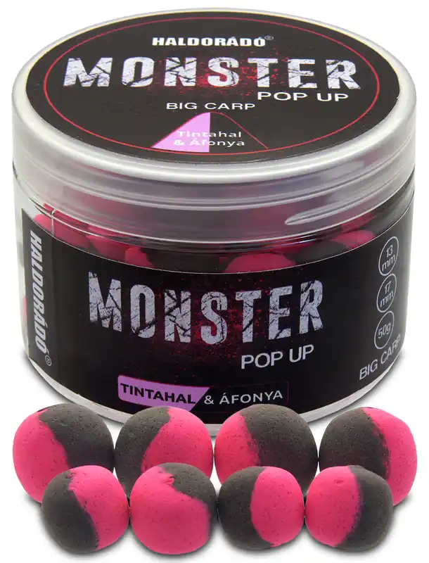 Uitverkoop Haldorádó MONSTER Pop Up Big Carp 13, 17mm - Tintahal & Áfonya