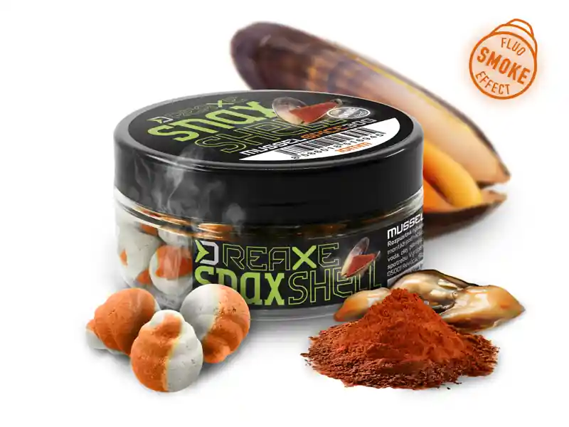 Delphin D SNAX SHELL csali 10mm/30g Kagyló-Fűszer/wafters/oldódó Beperkte Voorraad