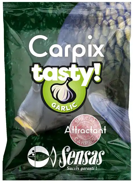 Beperkt Aanbod Sensas Attraktor Powder Carp Tasty Garlic (fokhagyma) 300g
