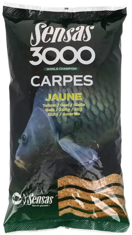 Sensas Etetőanyag 3000 Carpes Jaune (ponty-sárga) 1kg Koop Online