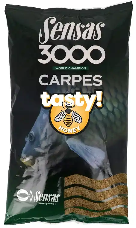 Sensas Etetőanyag 3000 Carp Tasty Honey (ponty méz) 1kg Beste Prijs
