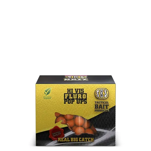 SBS Fluro Pop Ups Lemon & Orange 40 Gm 14mm Voordeelprijs