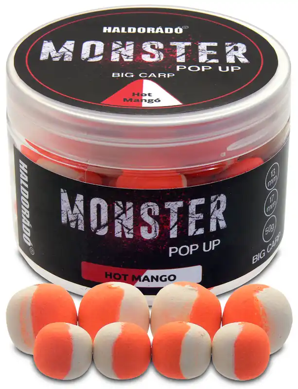 Haldorádó MONSTER Pop Up Big Carp 13, 17mm - Hot Mangó Koop Online