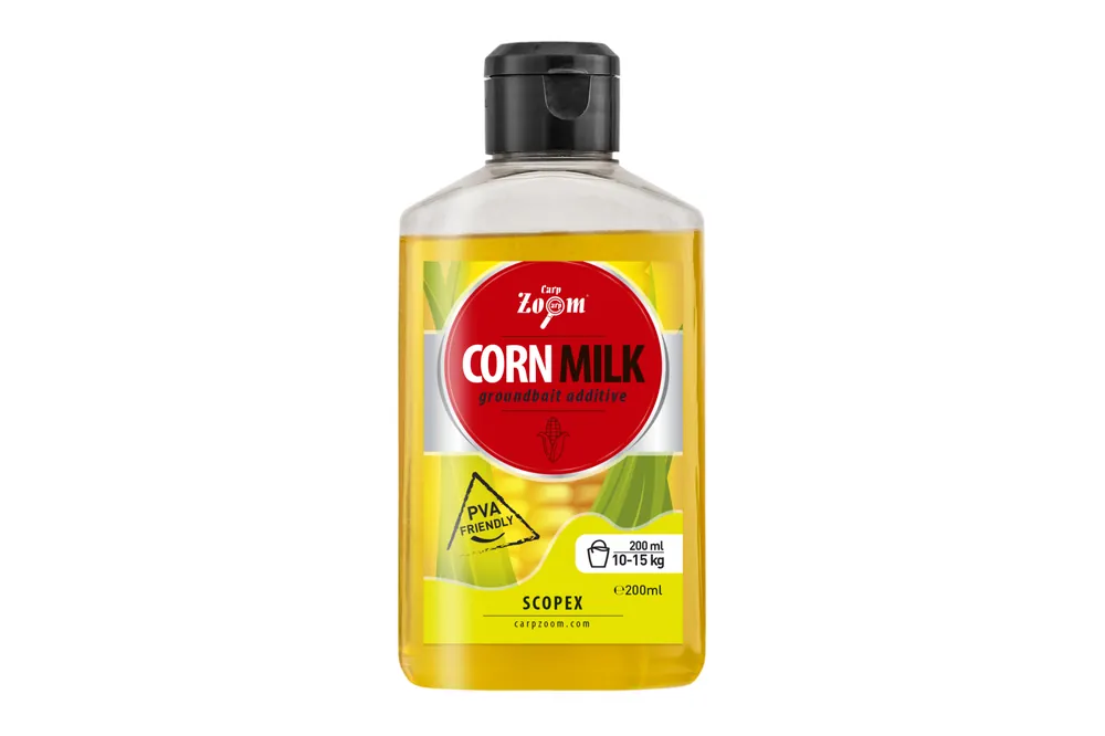 Laatste Kans CarpZoom Corn Milk Extra folyékony adalékanyag, scopex, 200ml