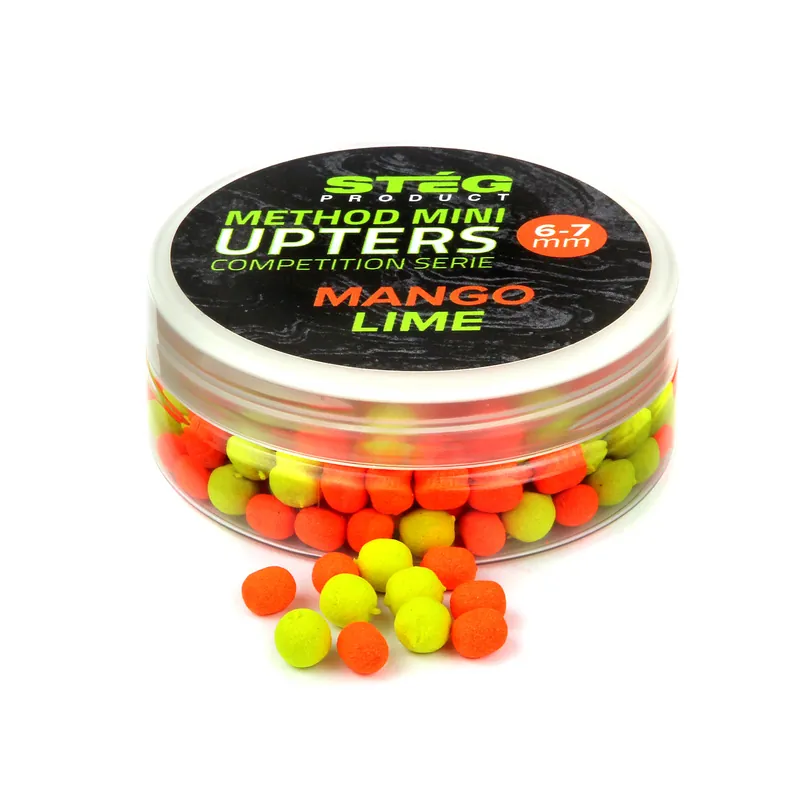 Koop Vandaag Stég Method Mini Upters Competition Serie 6-7mm 25g - mangó-lime
