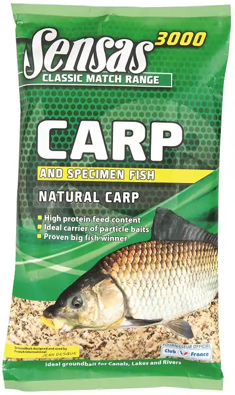 Dagaanbieding Sensas Etetőanyag 3000 UK Super Carp (ponty) 1kg