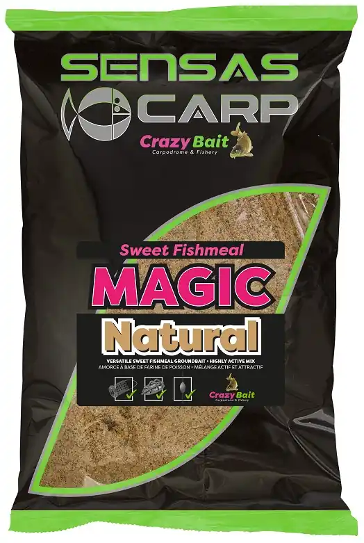 Sensas Etetőanyag UK Big Bag Sweet Fishmeal Magic Natural 2kg Beperkt Aanbod