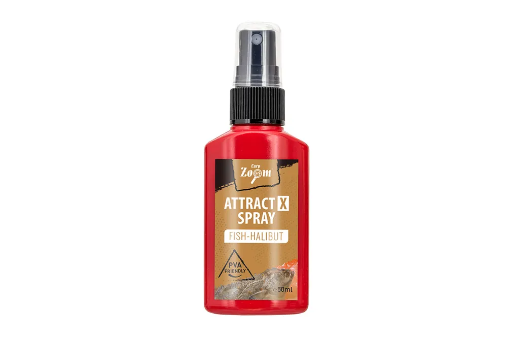 Beperkt Aanbod CarpZoom AttractX aroma spray, halas, halibut, 50ml