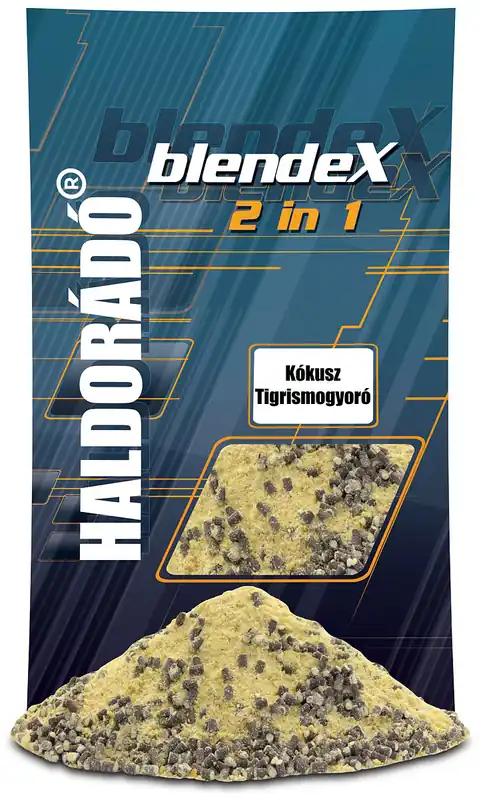 Weekendaanbieding Haldorádó BlendeX 2 in 1 - Kókusz + Tigrismogyoró