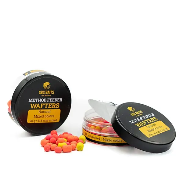 SBS Method Feeder Wafters N-Butyric 6-8 mm 20G (Yellow Color) Flitsaanbieding