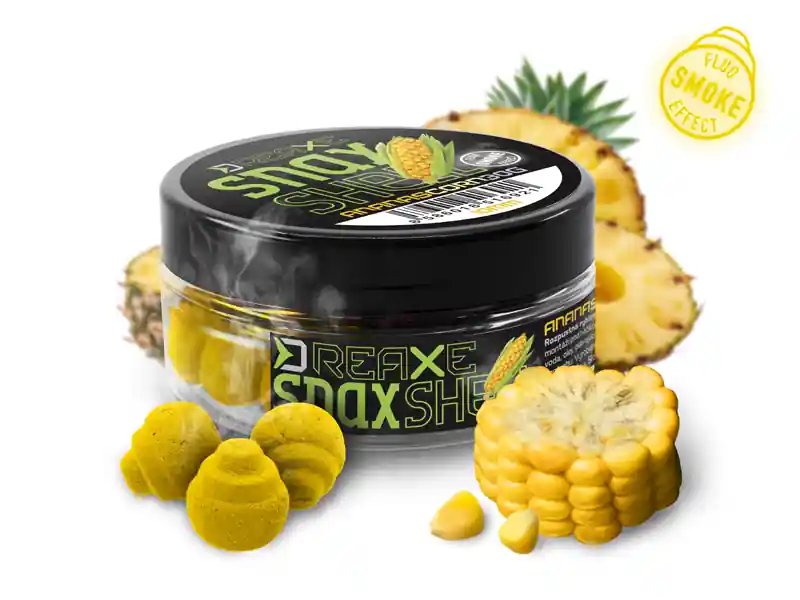 Uitverkoop Delphin D SNAX SHELL csali 14mm/30g Kukorica-Ananász/wafters/oldódó