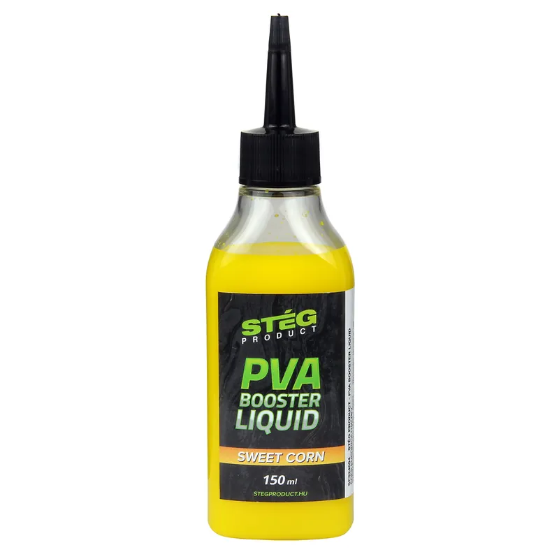 Weekendaanbieding Stég PVA Booster Liquid 150ml - édes kukorica