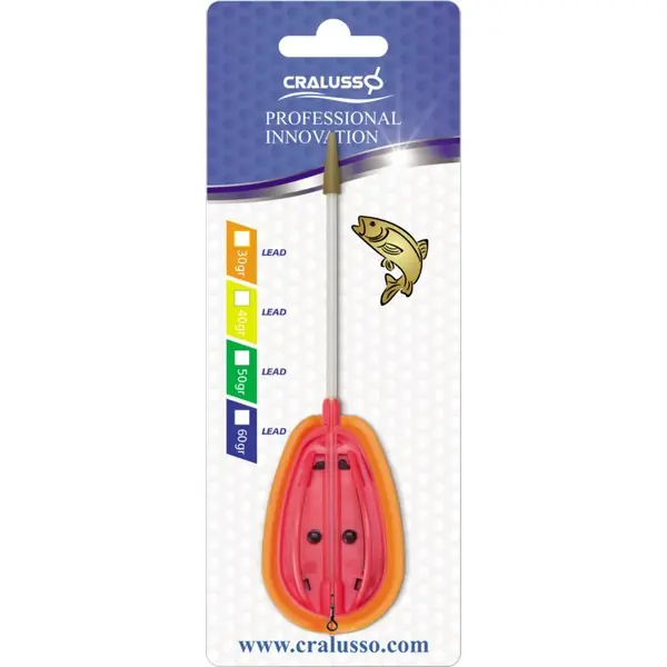 Superprijs Cralusso Pink Rocket Method Kosár+Töltő (1+1db/cs) 50g