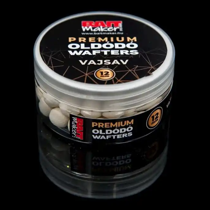 Bait Maker Premium Oldódó Wafters 12mm Vajsav 30g Op = Op