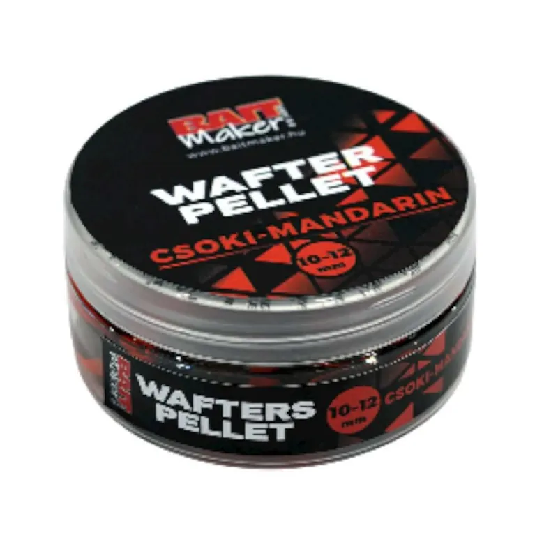 Direct Beschikbaar BAIT MAKER Wafters Pellet 10,12 mm Csoki-Mandarin 30 g