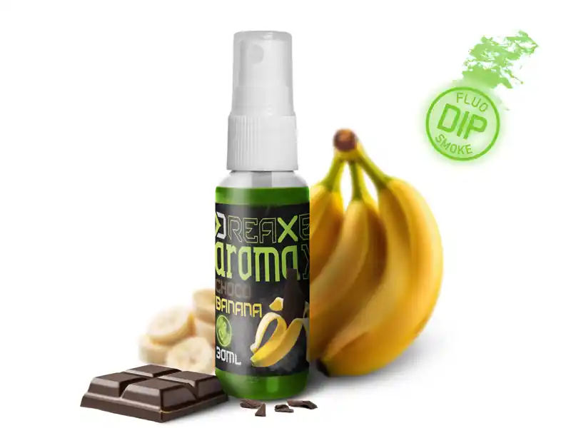 Delphin AromaX/30ml dip spray Csokoládé-Banán/fluo zöld Tijdelijk Beschikbaar