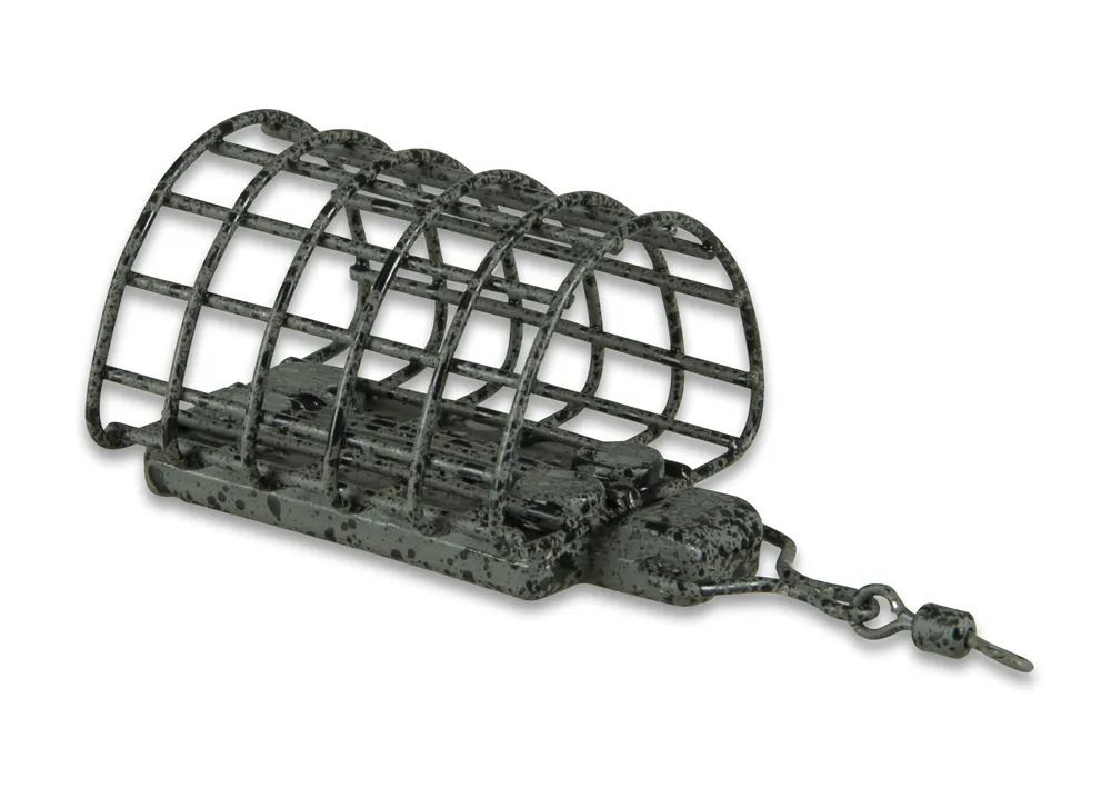 Bestel Nu MS RANGE feeder etetőkosár rozsdamentes acél / zöld / 32X24X32mm