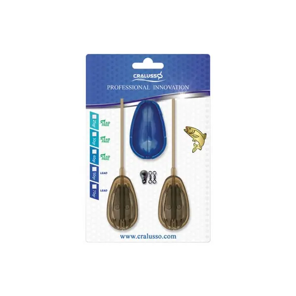 Cralusso Rocket Method Kosár Szett (2+1db/Szett) 40g Beperkte Voorraad