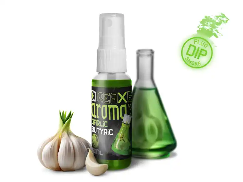 Delphin AromaX/30ml dip spray Fokhagyma-vajsav/fluo zöld Merkproduct