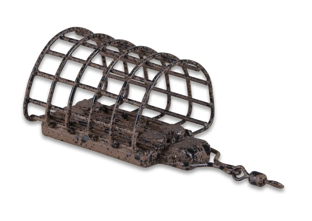 Direct Beschikbaar MS RANGE feeder etetőkosár rozsdamentes acél / barna / 40g / 32X24X32mm
