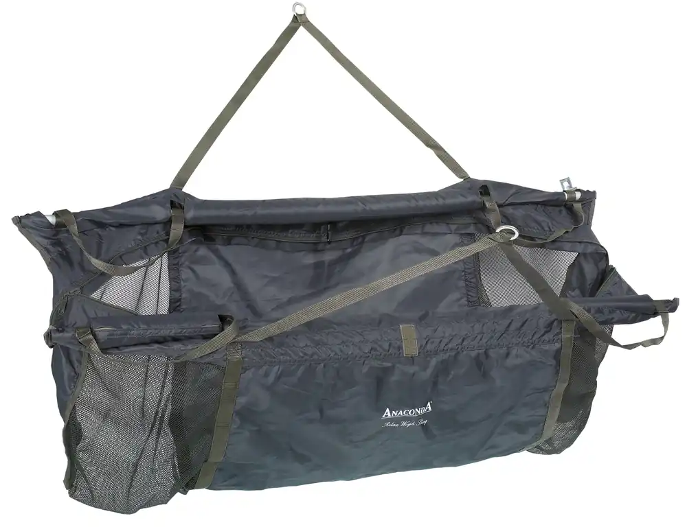 ANACONDA Relax Weigh Sling lebegő haltartó/ mérlegelő zsák / 118 X 50cm / + hordtáska Gecertificeerd