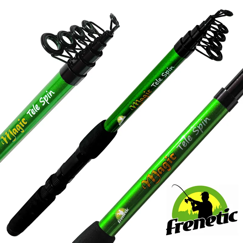 Finale Uitverkoop Frenetic Magic Tele Spin gyerek bot 1,8m 50g