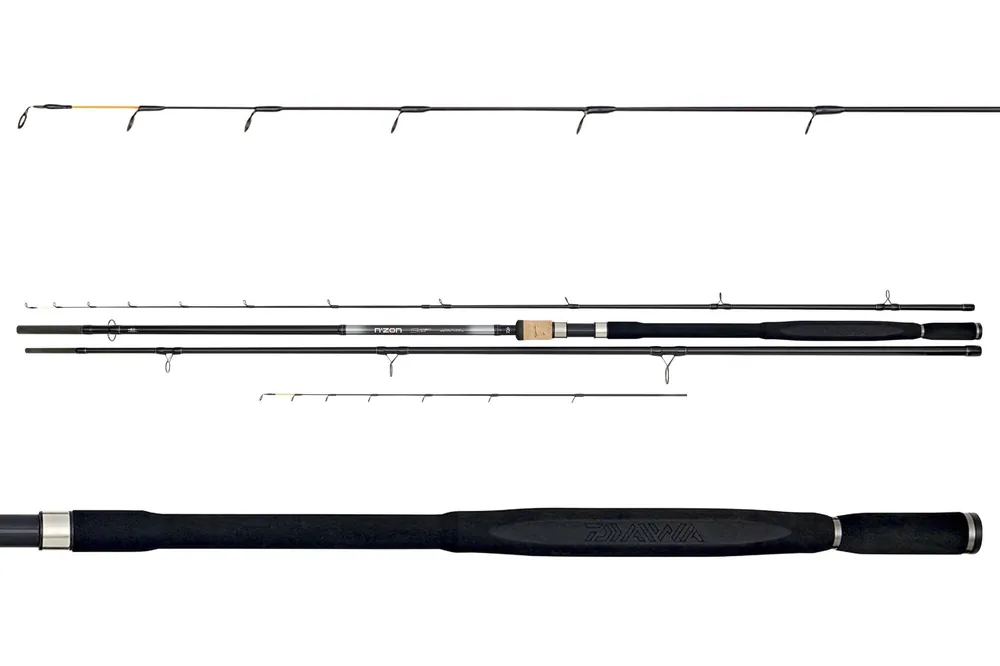 Daiwa N‘Zon Super Slim Carp Feeder 1303XXXPQ (3+2sct, -240g, 3.96m) Laatste Kans