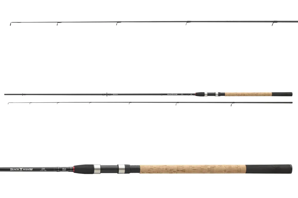 Daiwa Black Widow Float 1102ML (2sct, 10-45g, 3.30m) Snelle Levering