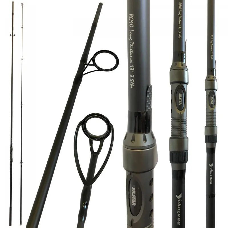 Veilige Betaling SILSTAR YOKOZUNA RC10 L.DISTANCE CARP 3,90M 3,5LBS