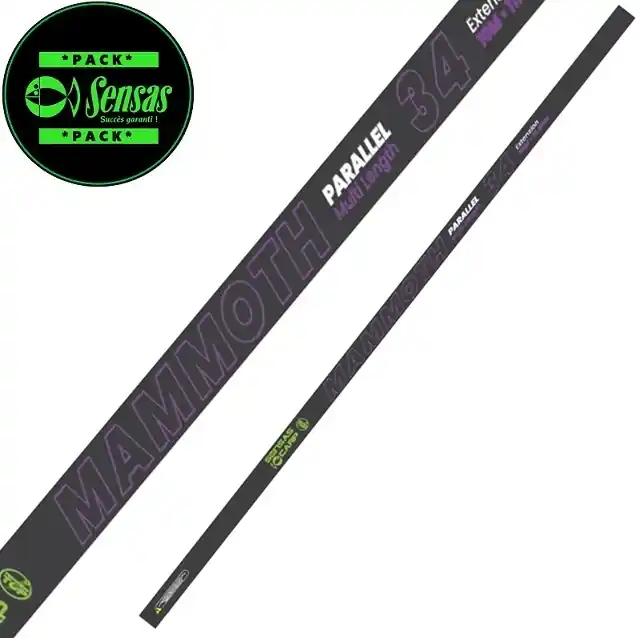 Sensas Rakós bot Pack Mammoth 34 10m 1 Kits Lage Kosten