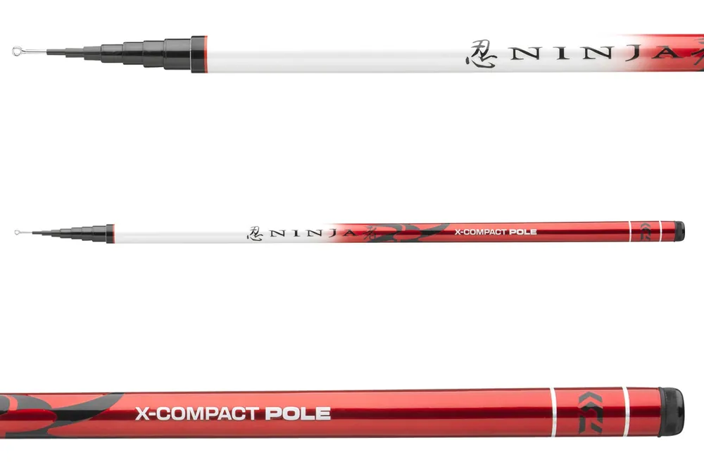 Daiwa Ninja X Compact Pole 600 (18sct, 6.00m) Beste Prijs