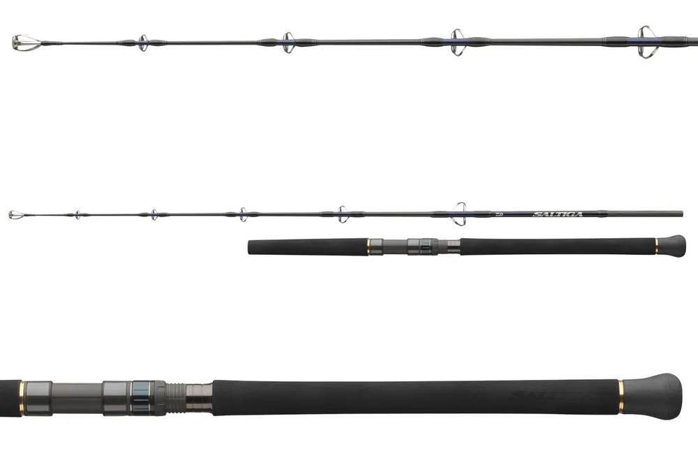 Bestel Nu Daiwa Saltiga Jigging 582XXHFS Jigging (1+1sct, 150-300g, 1.70m, PE6)