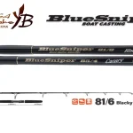 Weekendaanbieding Yamaga Blanks Blue Sniper 81/6 Blacky Tuna 2.48m 30-110g