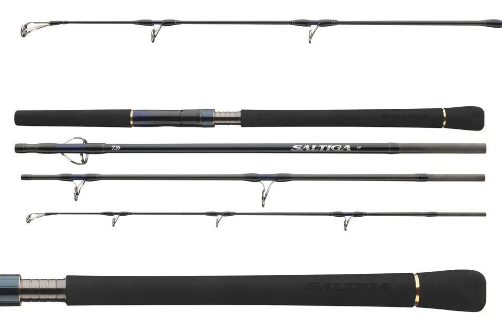 Finale Uitverkoop Daiwa Saltiga Air Portable 583XXHFS Jigging (3sct, 150-300g, 1.75m, PE6)