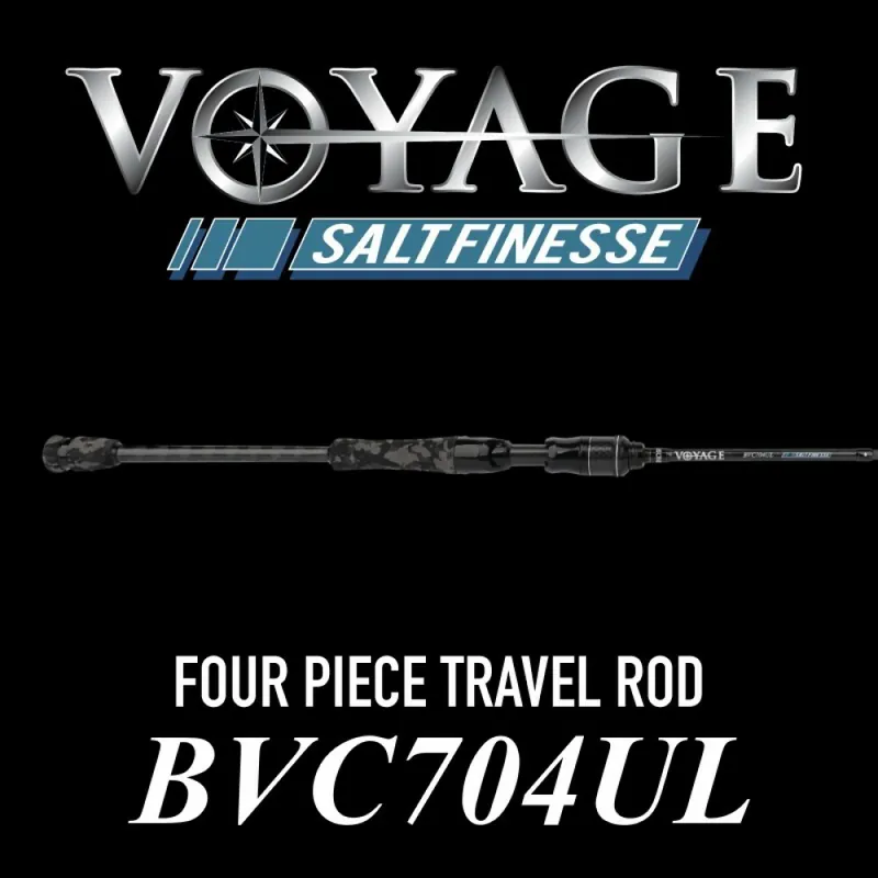Op = Op BONE Voyage Saltfinesse 704UL Fast Baitcast PE 0.2-0.6 4 részes utazószett