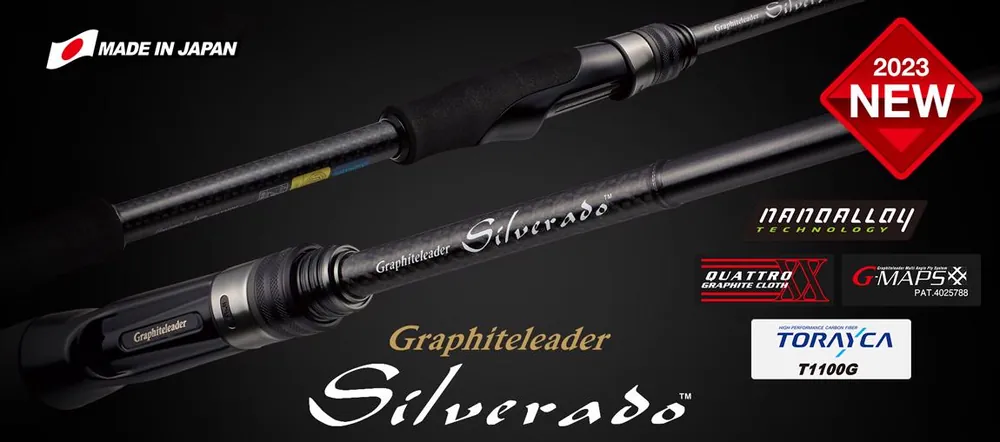 Betrouwbaar Graphiteleader Silverado 23Gsilc-762ml Cast 2.29m Fast 3-18g