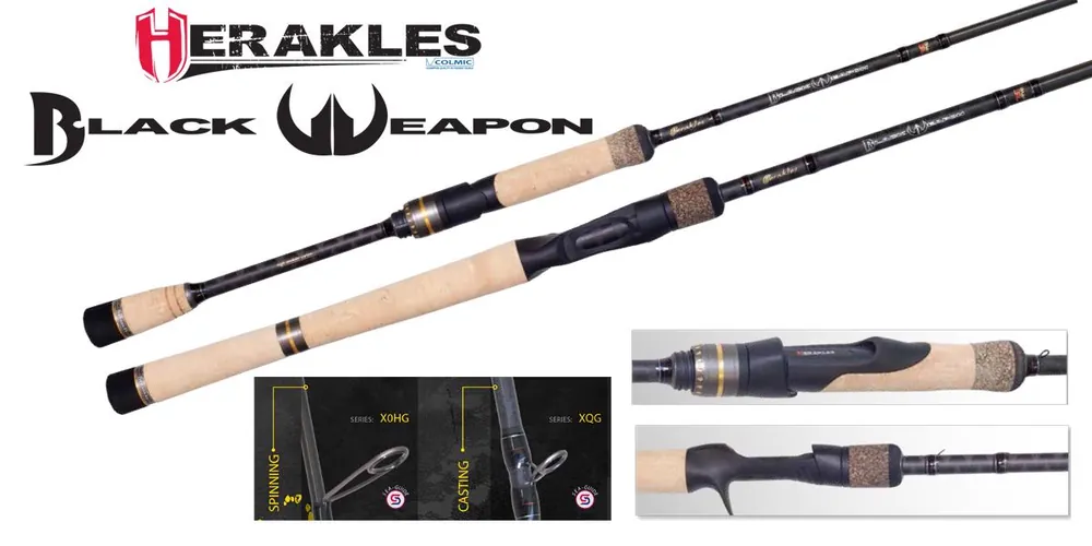 Herakles Black Weapon Revenge 710mf 7‘1" 1/8-1/2medium Fast Betaalbaar