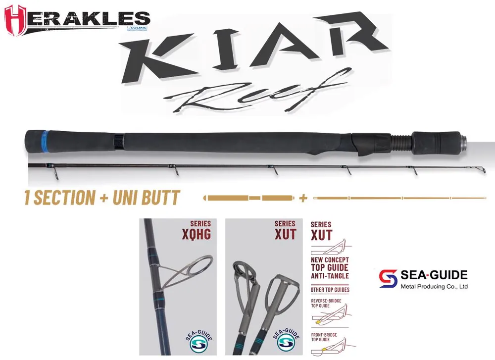 Exclusieve Aanbieding Herakles Kiar Reef Hkr2-760H 7‘6" 230cm 15-45g Heavy