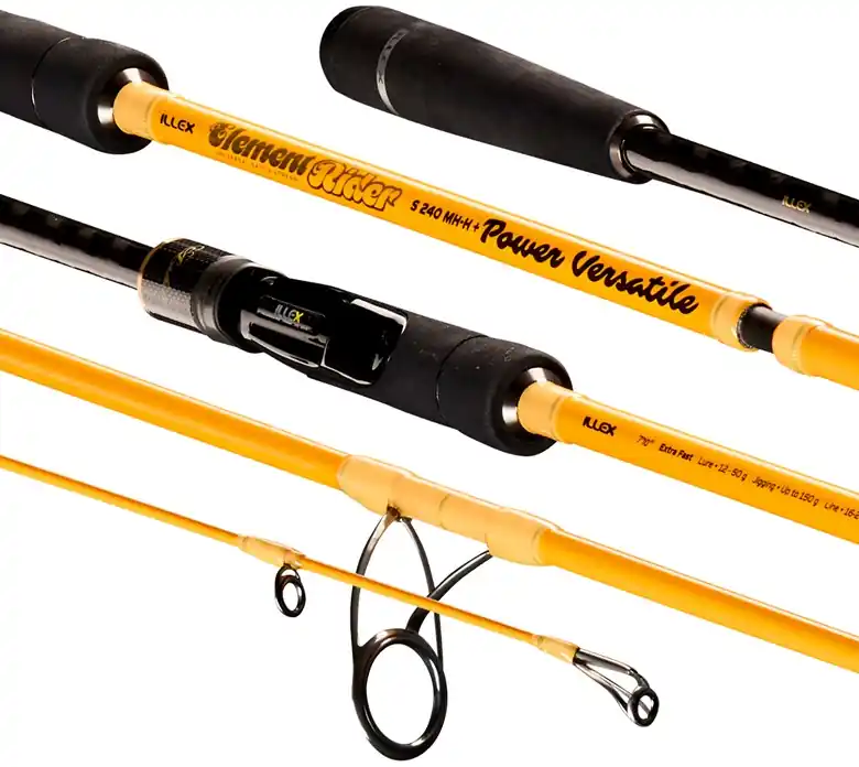 Illex Element Rider X5 S 2,4m MH-H+ Power Versatile 12-50g (1/4+3/4) Voordeelprijs