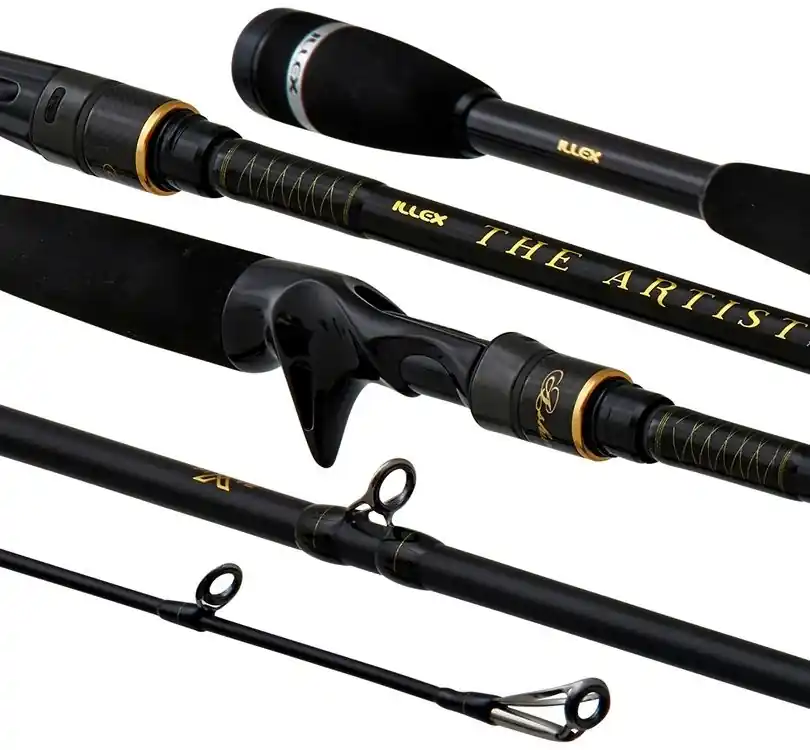 Weekendaanbieding Illex The Artist X5 B 2,15m MH Black Sword 7-35g