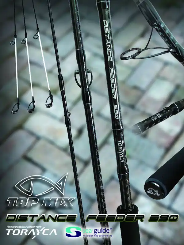 Beperkt Aanbod Top Mix Distance Feeder horgászbot 390cm 60-120g