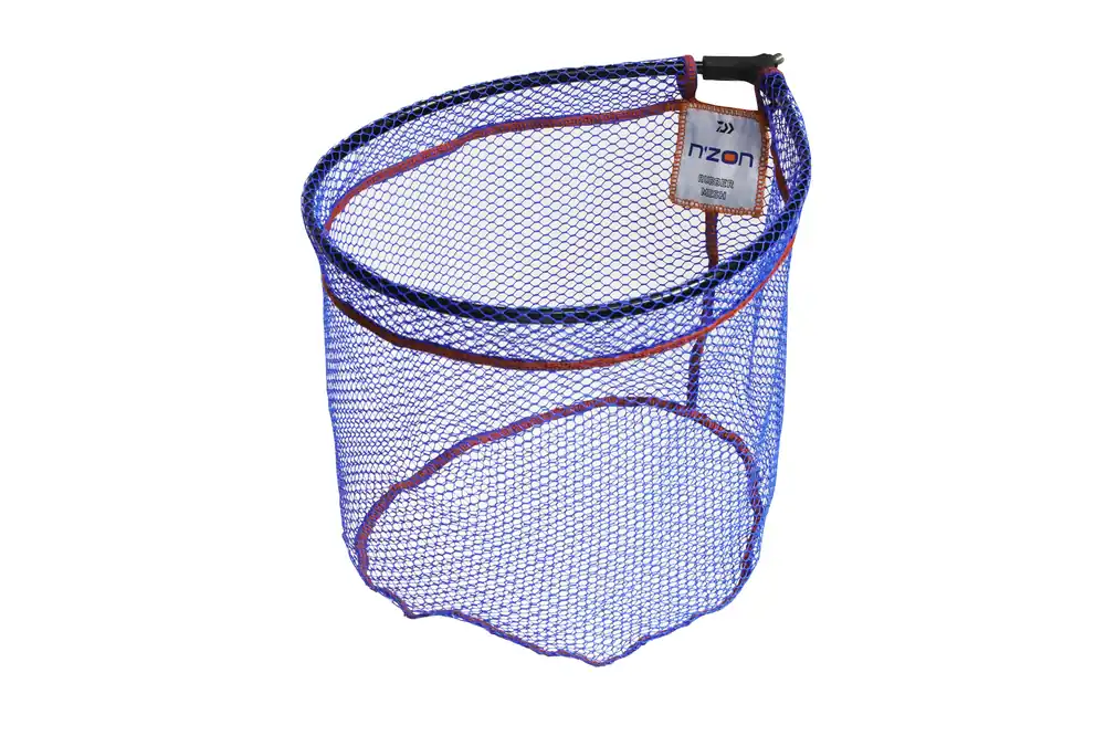 Koop Vandaag Daiwa N‘Zon Rubber Mesh Landing Net 45 cm blue, 45x35cm merítő fej