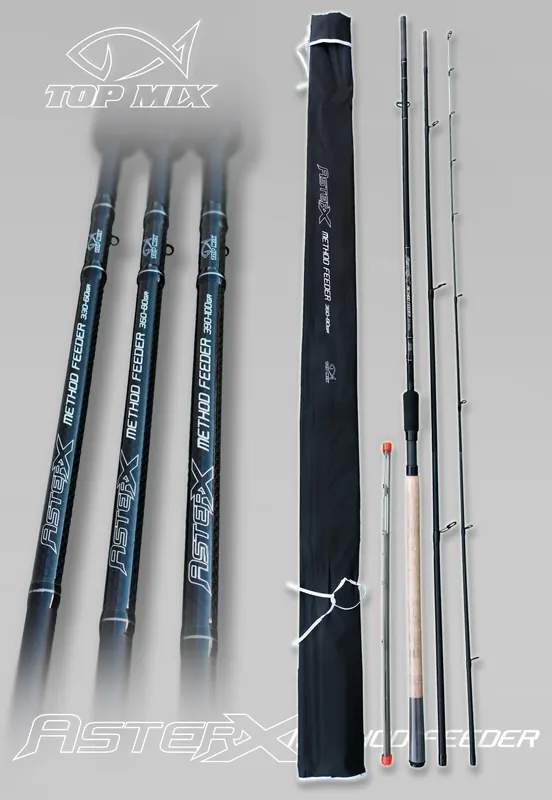 TOP MIX AsterX method Feeder 360 horgászbot Populair