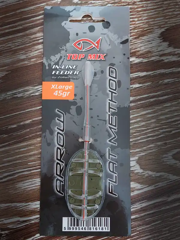 Top Mix Arrow Flat method feeder kosár - XL 45g Gereduceerde Prijs