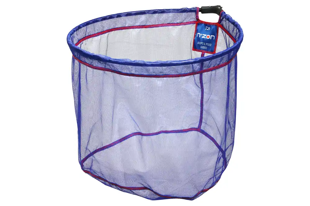 Voordeelprijs Daiwa N‘Zon Soft & Fine Mesh Landing Net 50 cm blue, 50x40cm