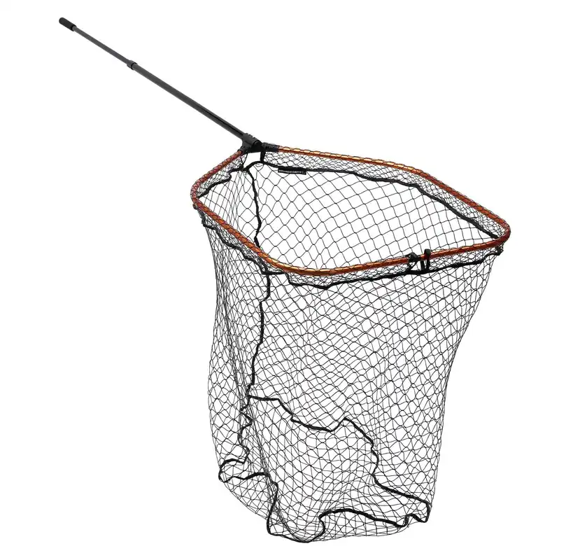 Express Levering Savage Gear PRO FOLDING NET L 65X50X70CM 98-161CM 2P pergető merítőszák